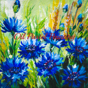 Oil Pastel Painting