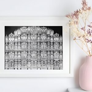 Hawa mahal Architectural Painting