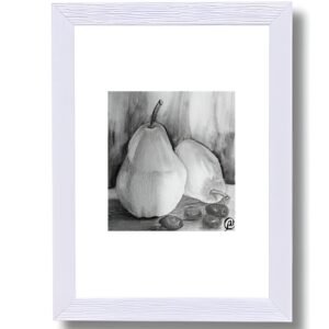 Pears fruit Pencil Sketch